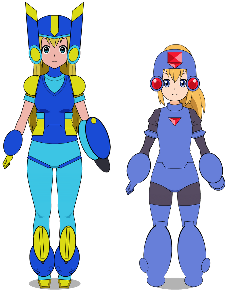 DKKLK - Mega Man-inspired characters by damienangrybirds on DeviantArt