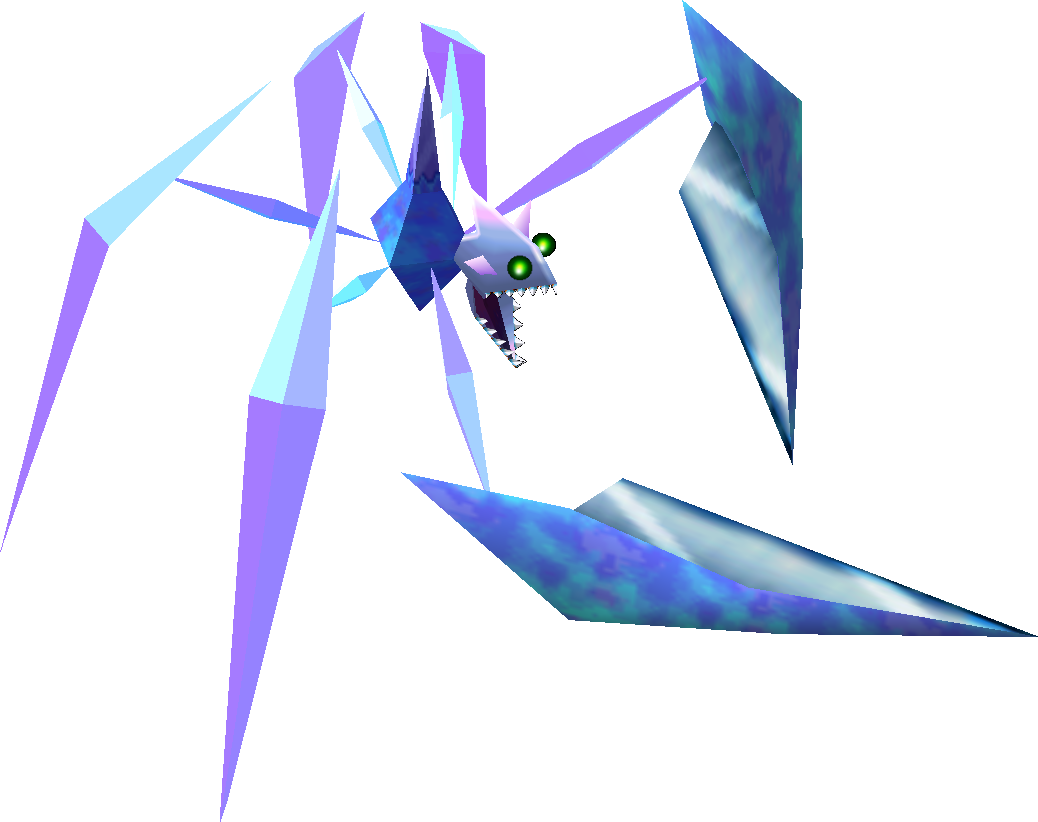 Maskless Mantis from Bomberman 64