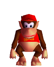 reupload - Diddy Kong chosen from Donkey Kong 64