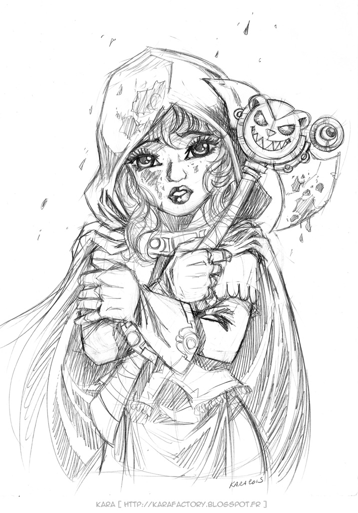 the little scarlet hood by Karafactory