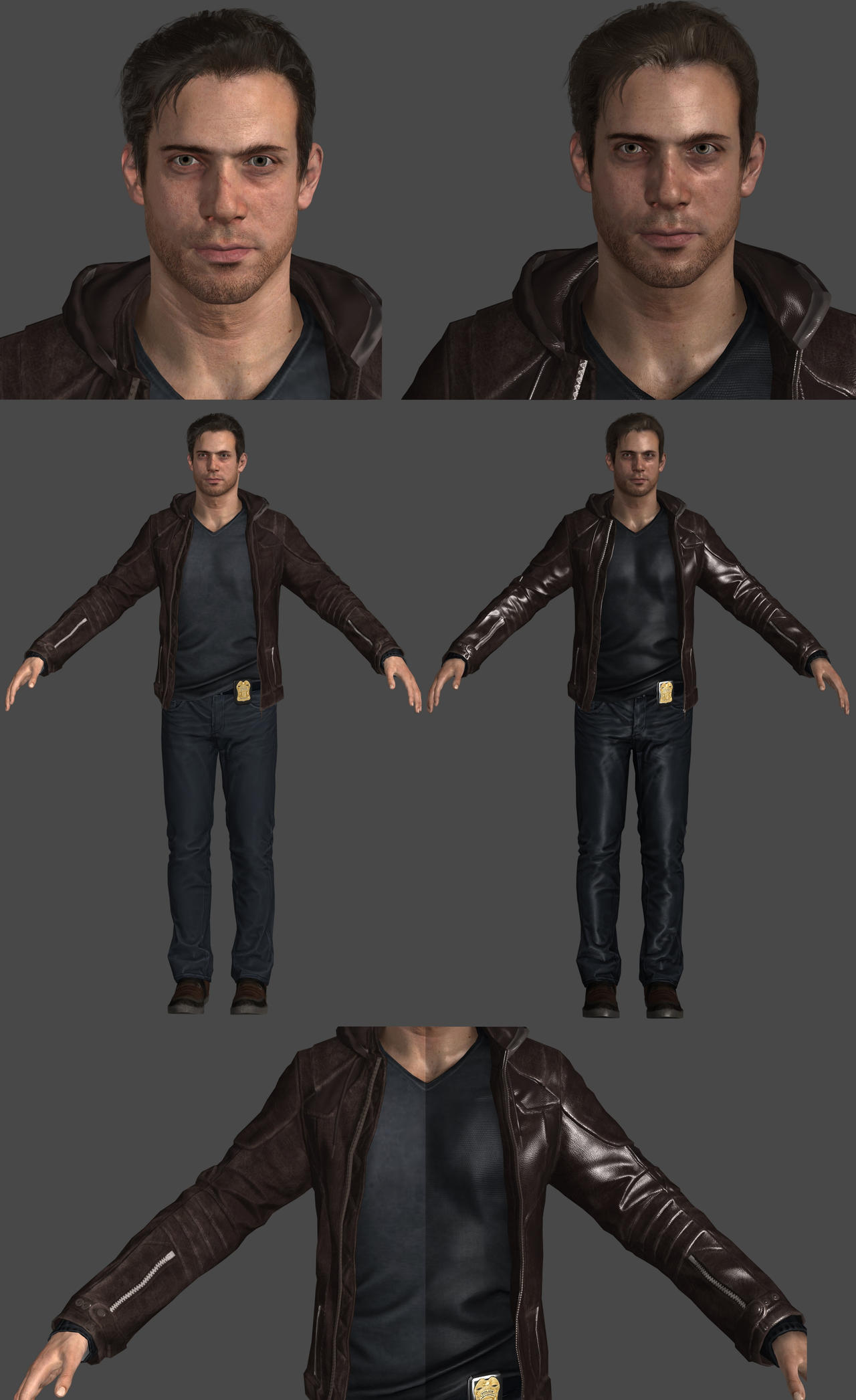 Gavin Reed WIP by XXMAUROXX on DeviantArt