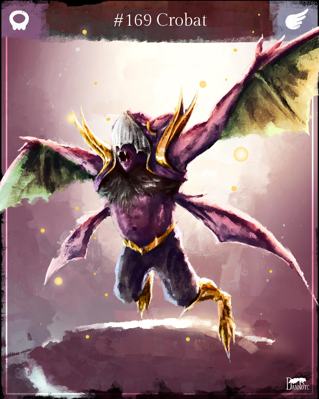 Crobaty #169 Crobat Shiny by DannoTCGraphics on DeviantArt