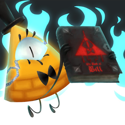 Bill Cipher - The Book of Bill Fanart by NightmareRealmBill on DeviantArt