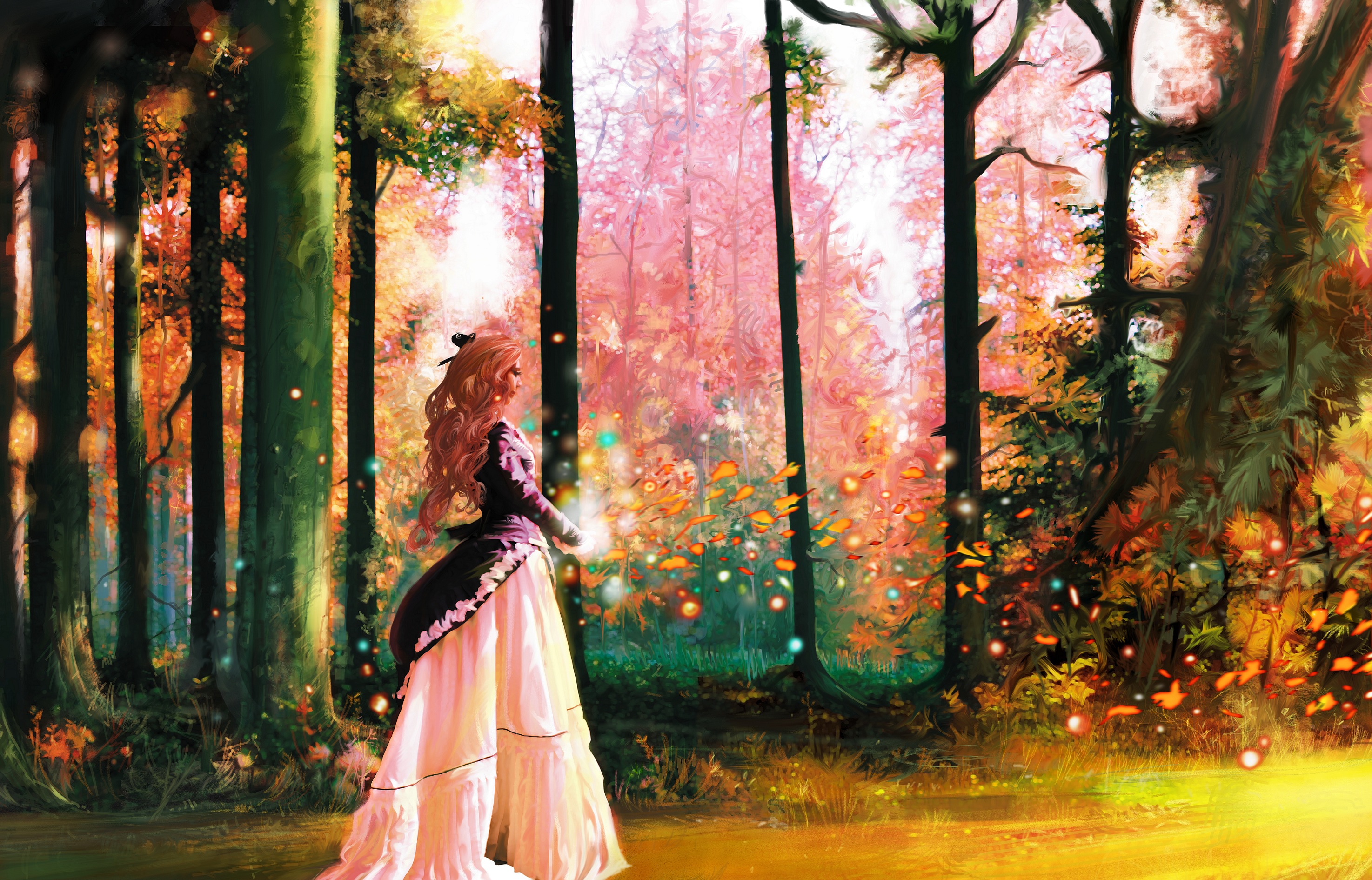 Autumn Lady by BGorilla