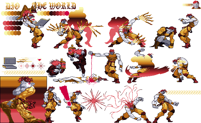 Shadow DIO A Palette by ihaveyouripadress on DeviantArt