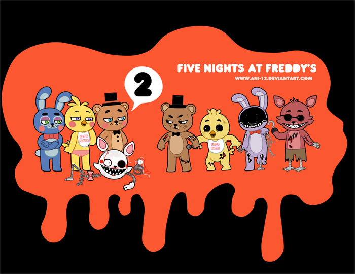 Five Nights At Freddy's 2 by Gyki on DeviantArt