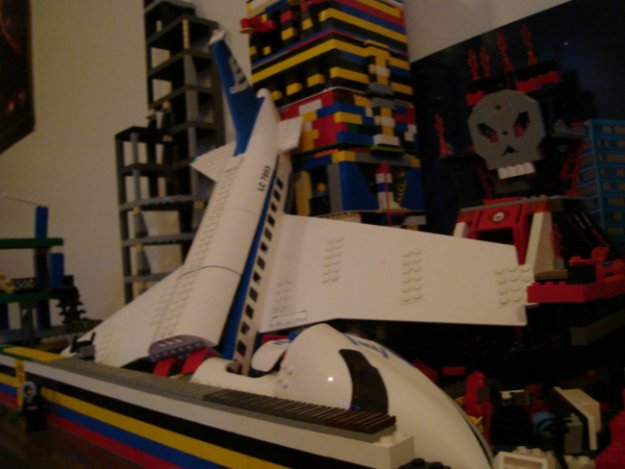 Lego Plane Crash by on