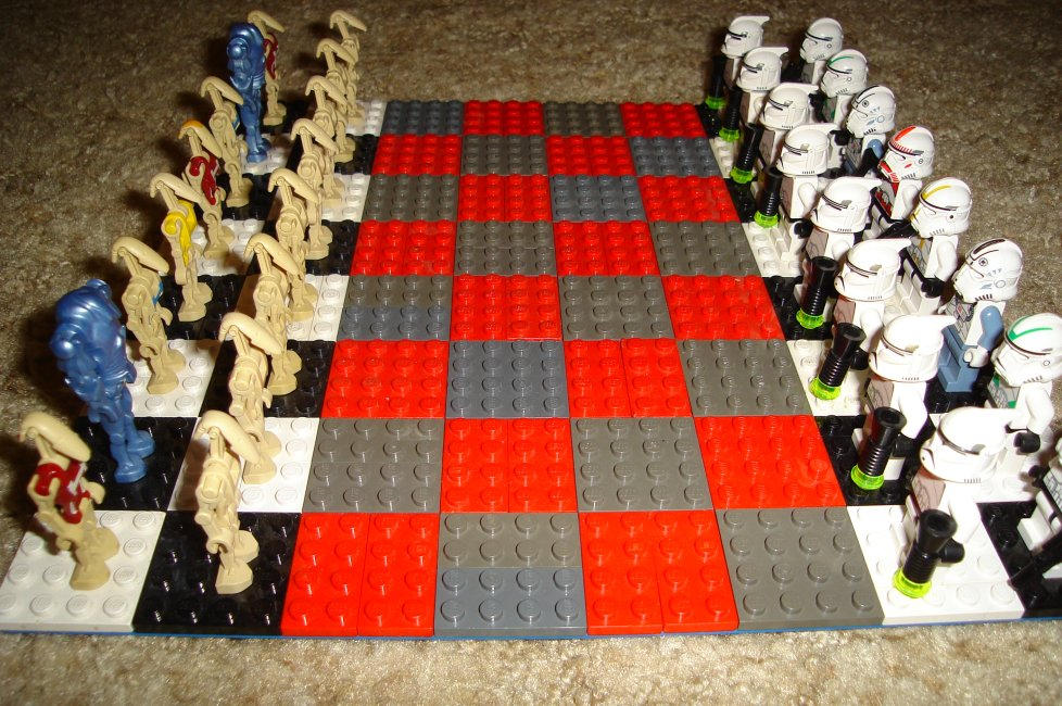 Star Wars Chess Set I am working on : r/StarWars