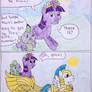 Princess Twilight Flies to Ponyville