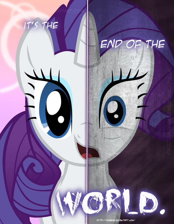 Mlp Rarity Deviantart Stressed MLP - Two Sides of Rarity by TehJadeh on DeviantArt