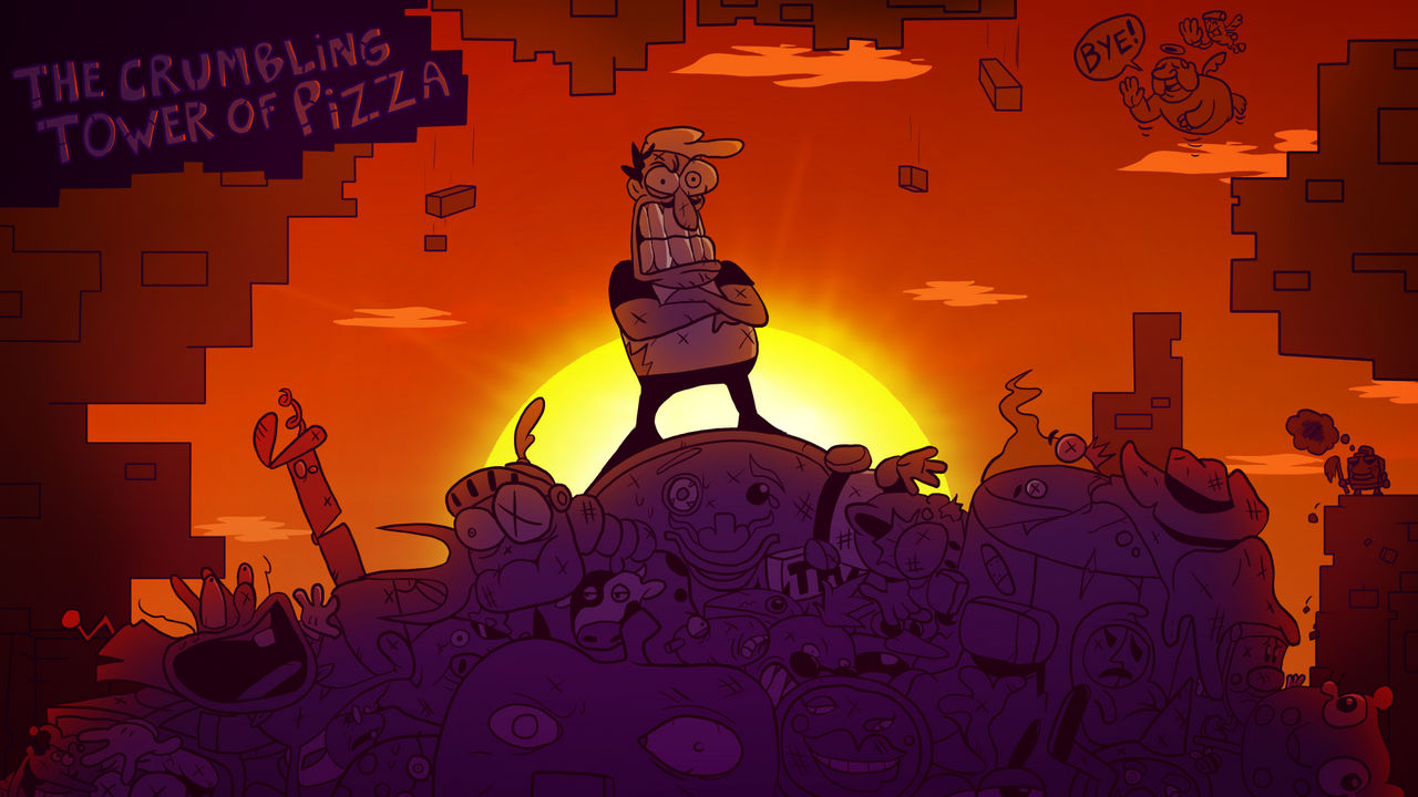 Crumbling Watchtower Crumbling Tower (HD ver.) by refsartcorner on DeviantArt
