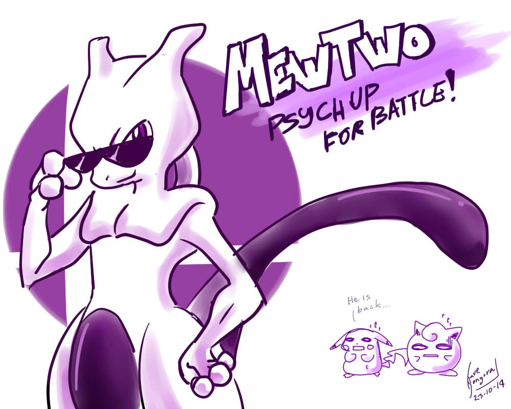 Mewtwo strikes back in smash!