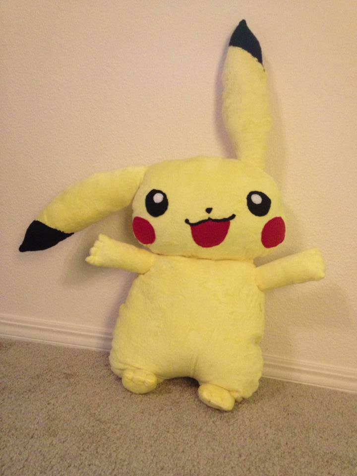 Pikachu Front by isewnerdy on DeviantArt