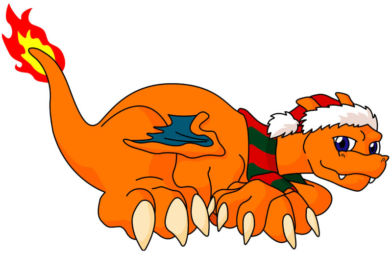 Christmas Chibbi Charizard