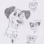 101 Dalmatians doodle