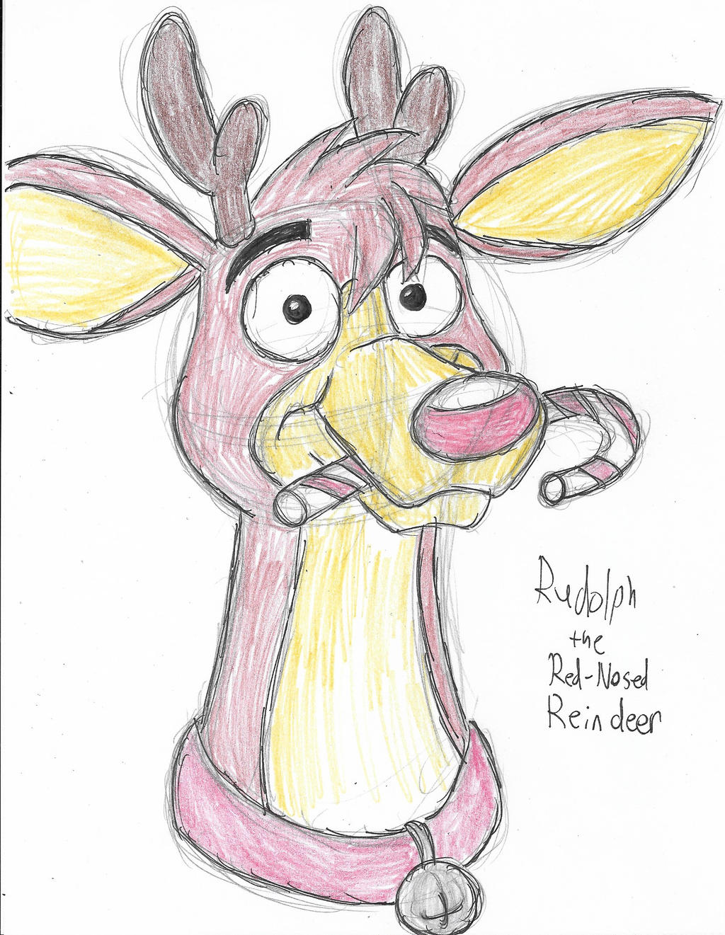Rudolph the Red-Nosed Reindeer by JamesTheDalmatian on DeviantArt