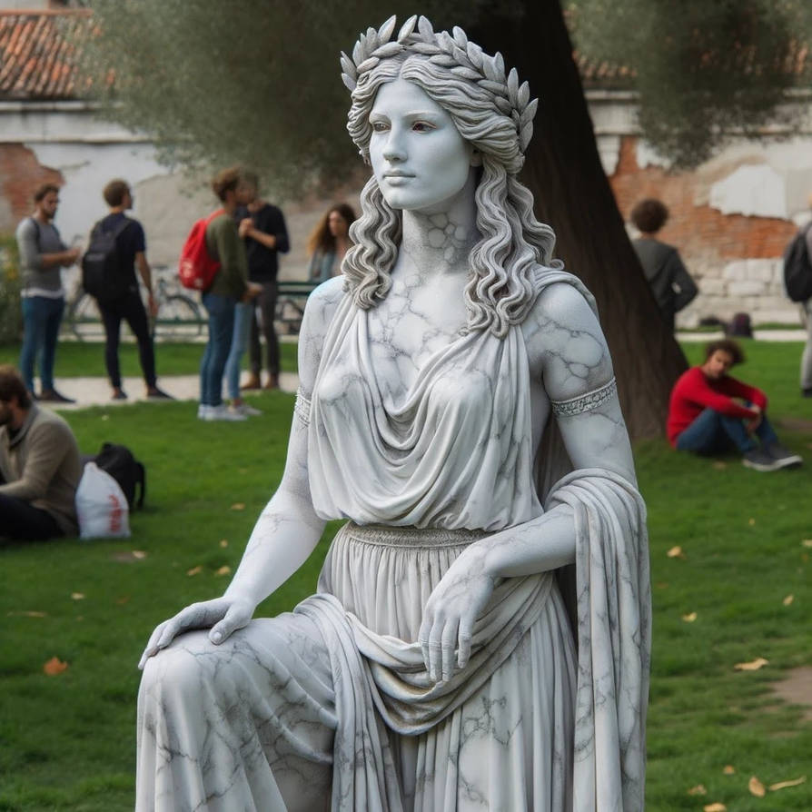 Statues Deviantart Living Statue by allcovred on DeviantArt