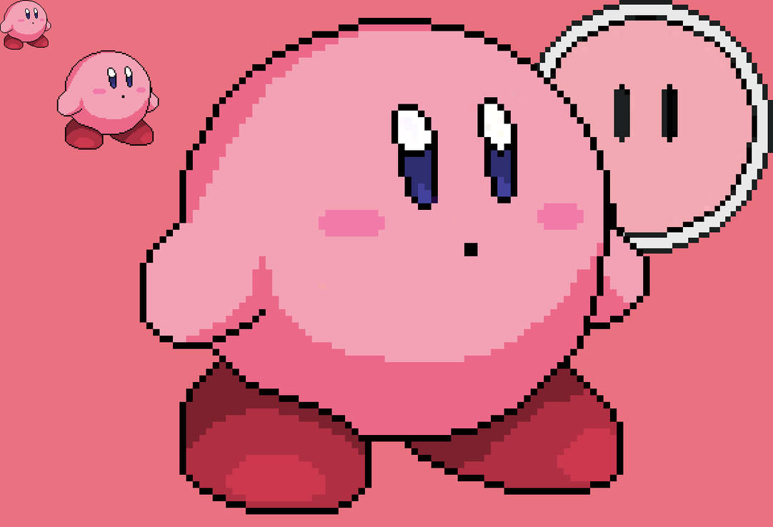 plsdontbetaken  Kirby, Pixel art games, Kirby character