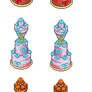 Habbo Recolored Cakes