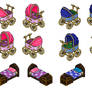 Recolored Baby Items for Habbo