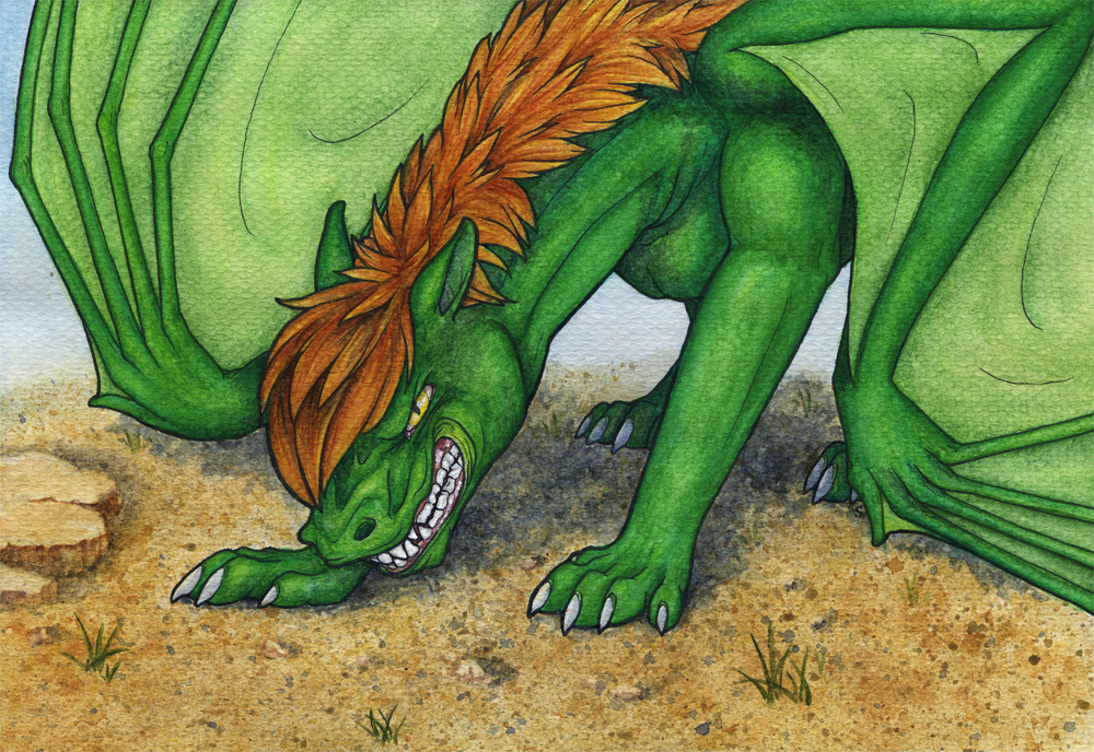 Commission: Angry Patricia by Samantha-dragon