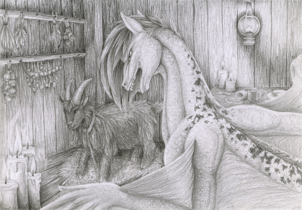 Commission: Hungry Liz by Samantha-dragon