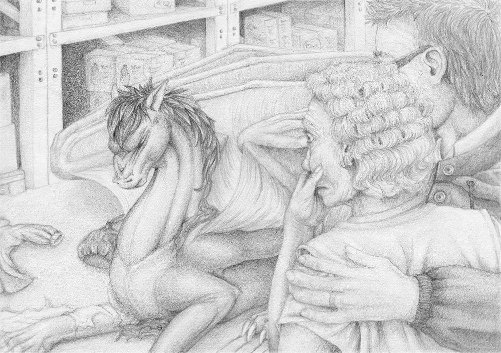 Commission: Patricia changed during shopping by Samantha-dragon