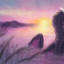 Gift: Evening Lake
