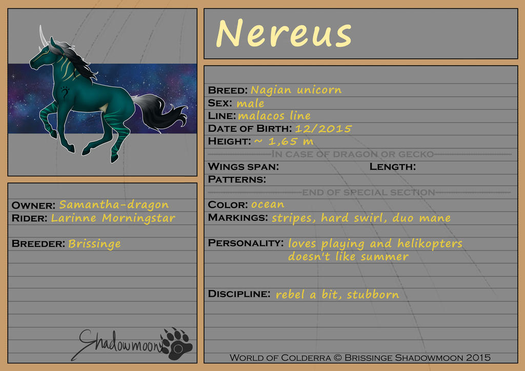 WoC: Mount ID: Nereus