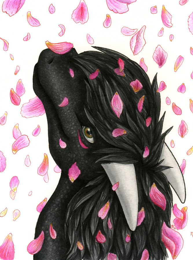 Gift: Petals by Samantha-dragon