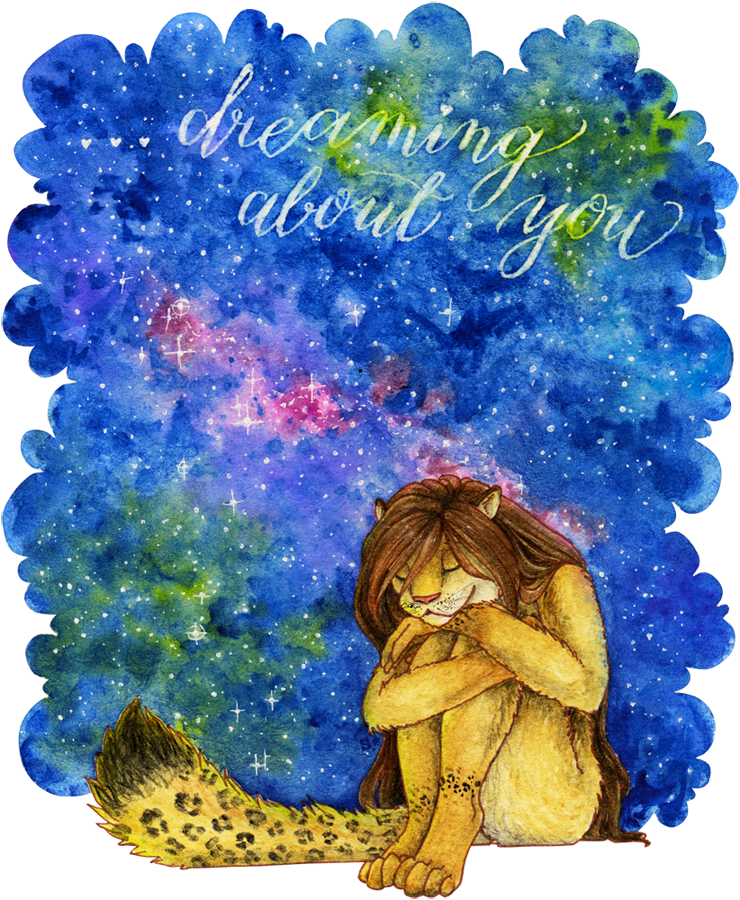 Gift: Dreaming about you by Samantha-dragon