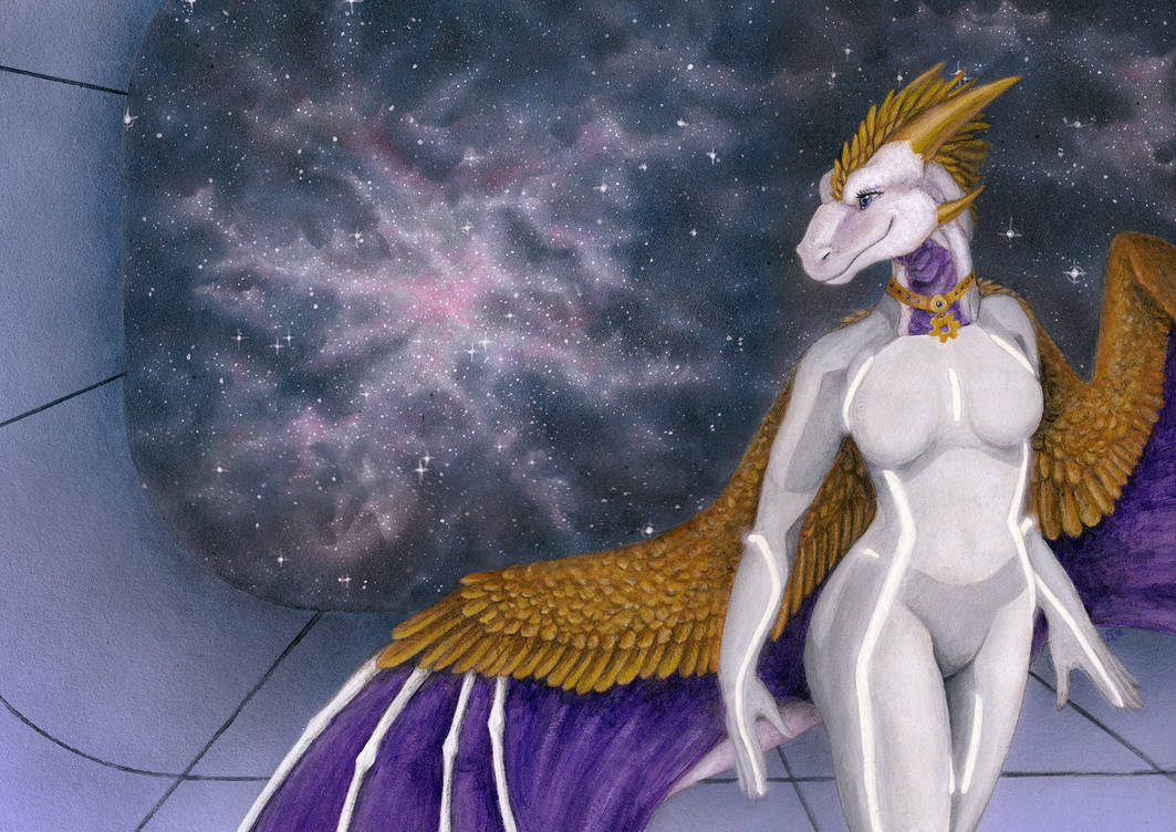 ArtTrade: Cosmic Tir by Samantha-dragon
