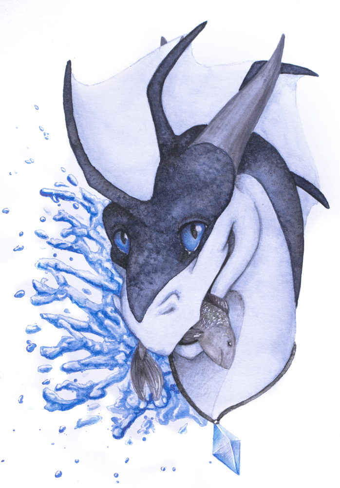 Gift: Fish for friend by Samantha-dragon