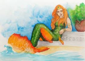 Contest/Event: Sunbathing Mermaid