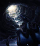 ArtFight #16: Magical cave by Samantha-dragon