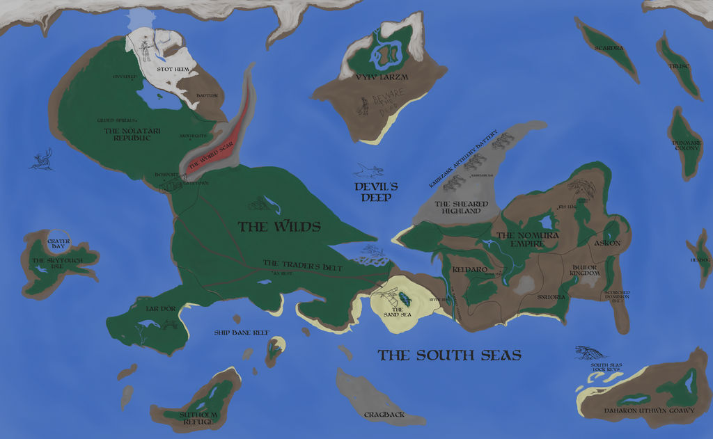 D And D Map By BigBadShadowMan On DeviantArt