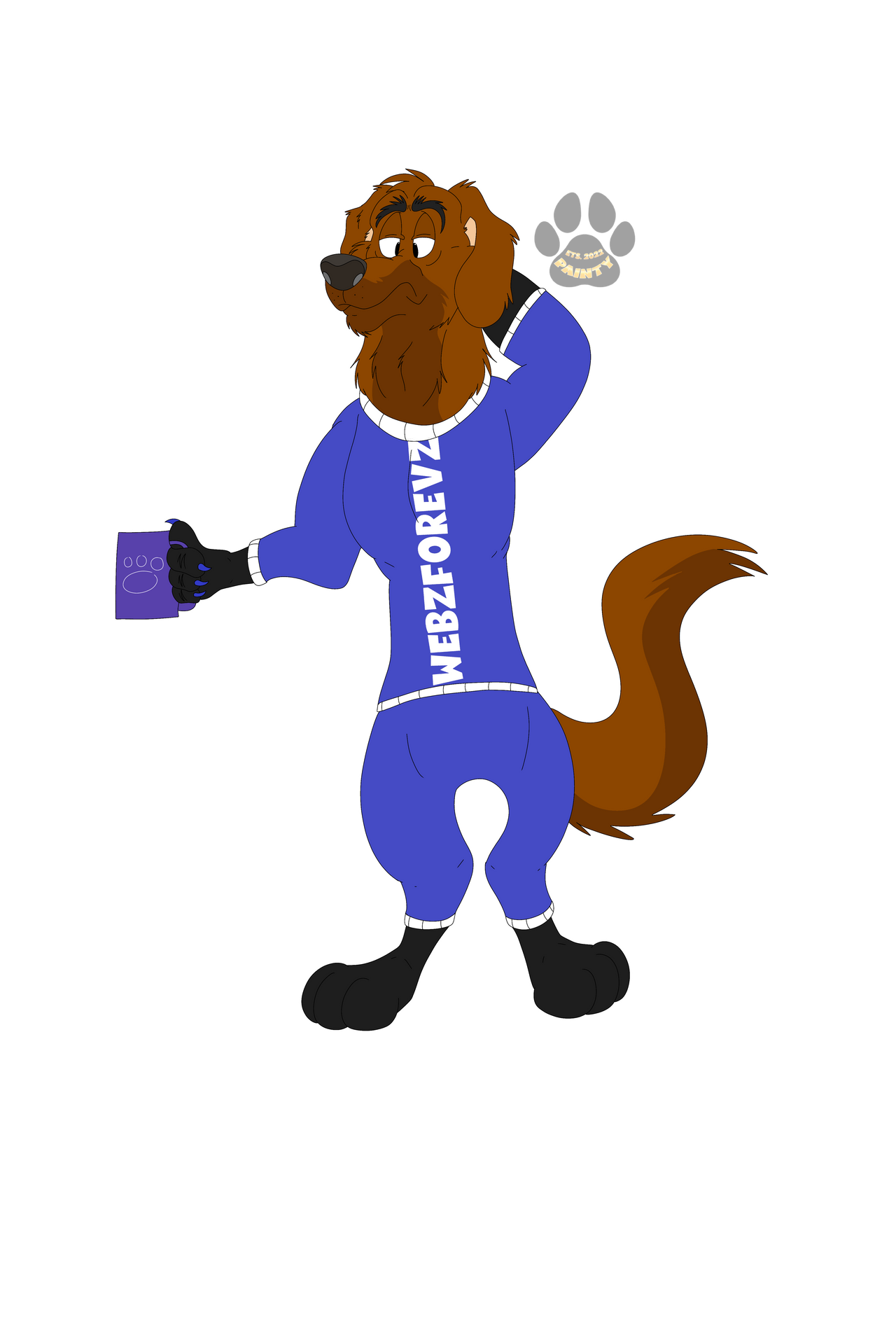 Chocolate Bar the Labrador | Excellent Entities by PaintyWolf on DeviantArt