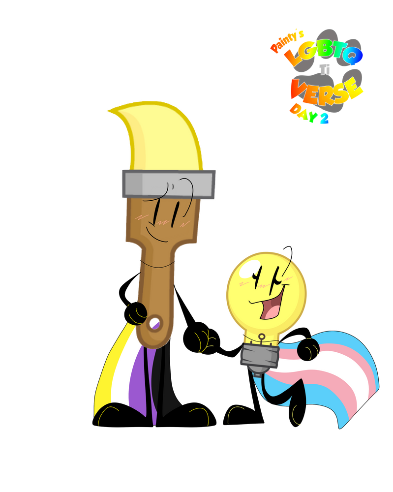 LGBTQ-Ti-Verse Day 2 - Inanimate Insanity by PaintyWolf on DeviantArt