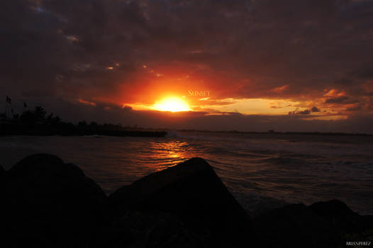 Sunset in Puerto Rico 2