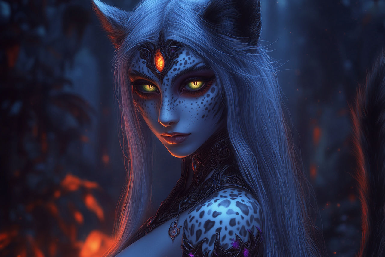 panther woman by RealisticsFantasy on DeviantArt