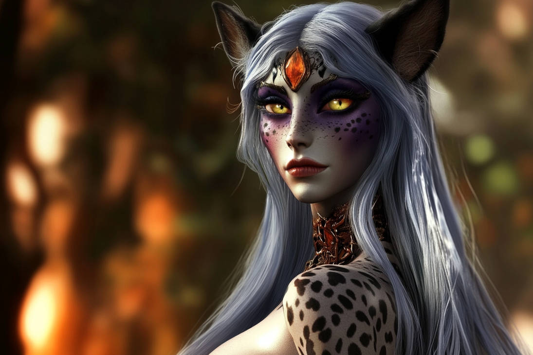 panther woman by RealisticsFantasy on DeviantArt