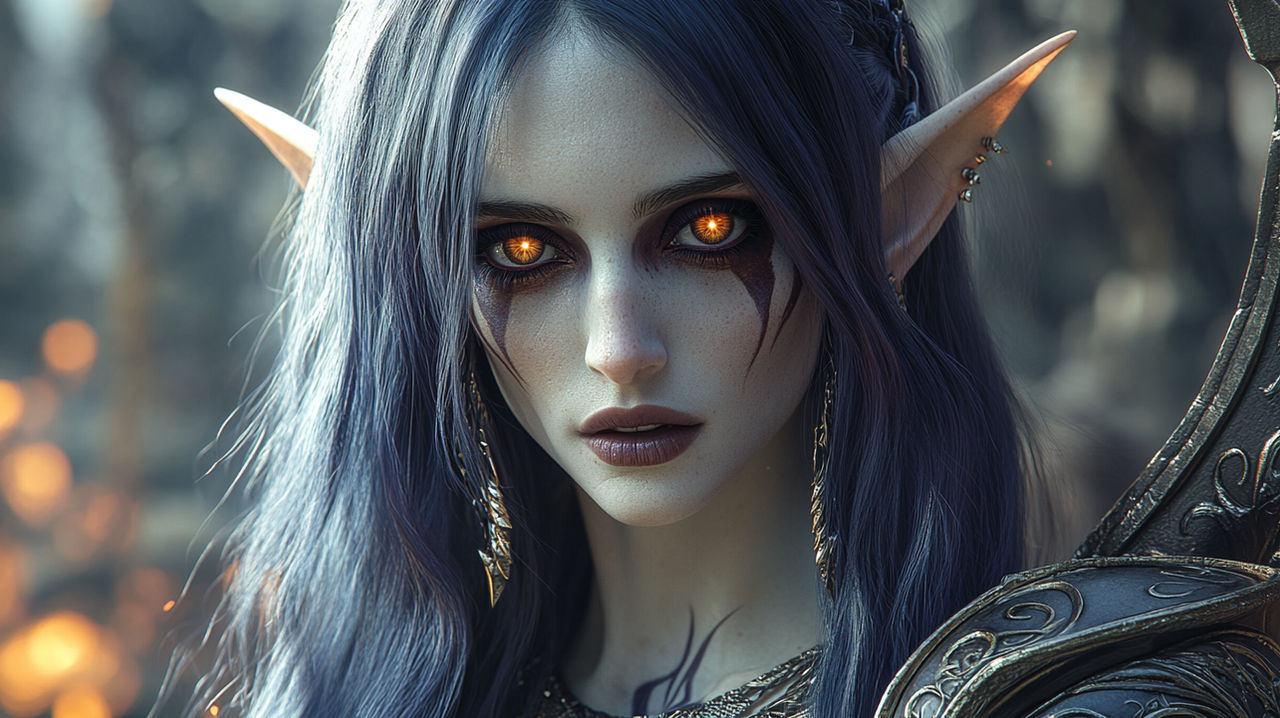 Nes Elf night elf by RealisticsFantasy on DeviantArt
