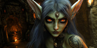 Voolux Deviantart goblin girl by RealisticsFantasy on DeviantArt