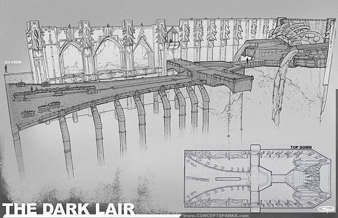 Dark Lair Concept by ConceptSparks on DeviantArt