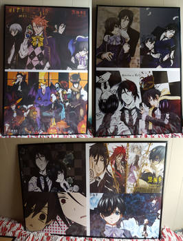 Black Butler Merch Dump Posters