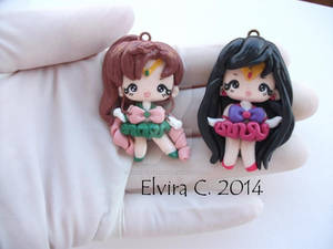 Sailor Jupiter + Mars(available on etsy monday 13)