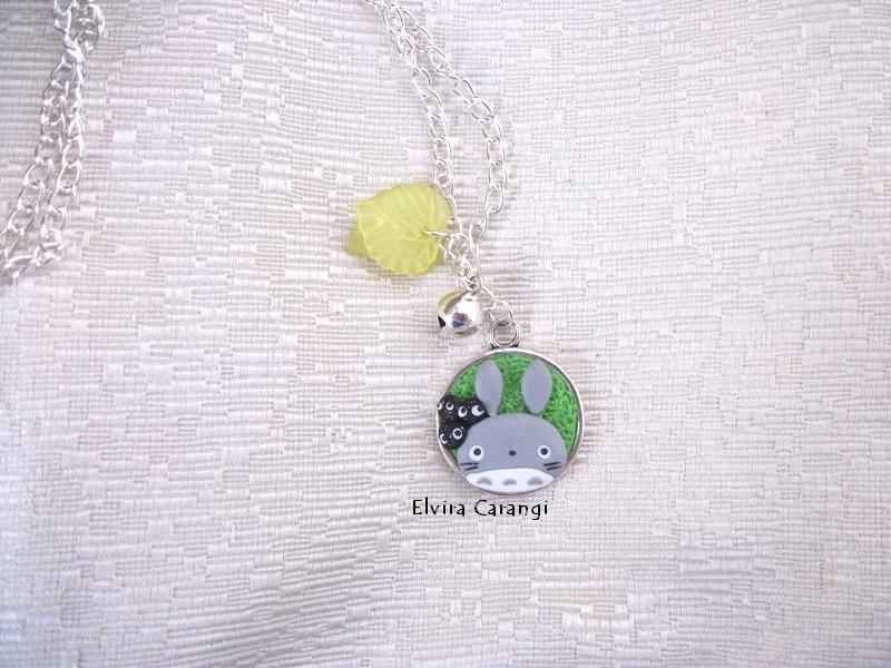 totoro cameo  necklace