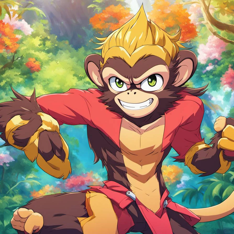 Monkey defends his tribe by fvdgbgcvx on DeviantArt