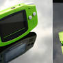 Custom pearl green Gameboy Advance GBA