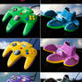 custom Mario Party N64 controllers